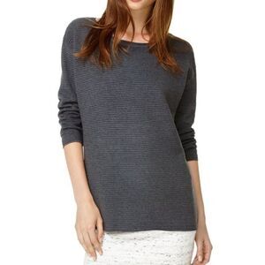 Aritzia Wilfred Blanchard Linen Blend Sweater Grey/Blue blend